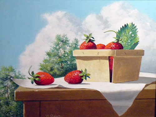 Walter Garver painting Oxford gallery Rochester, NY