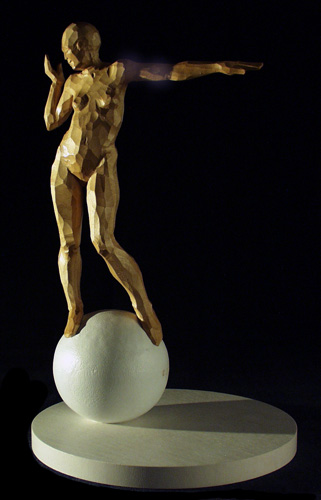 Don Sottile, Fila, sculpture in wood