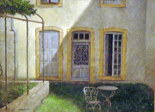 David Walsh painting Oxford gallery Rochester, NY